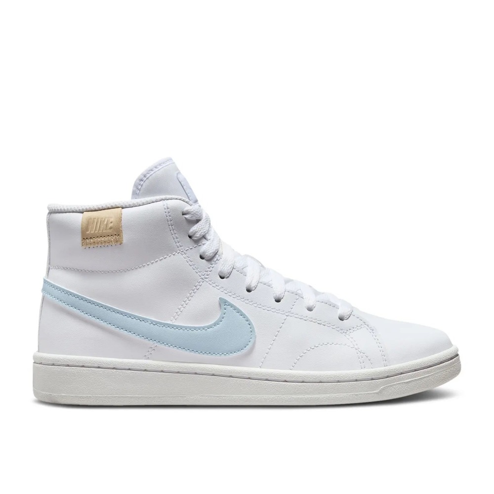Nike Court Royale 2 Mid Women's White Light Blue Sneakers | Size 8